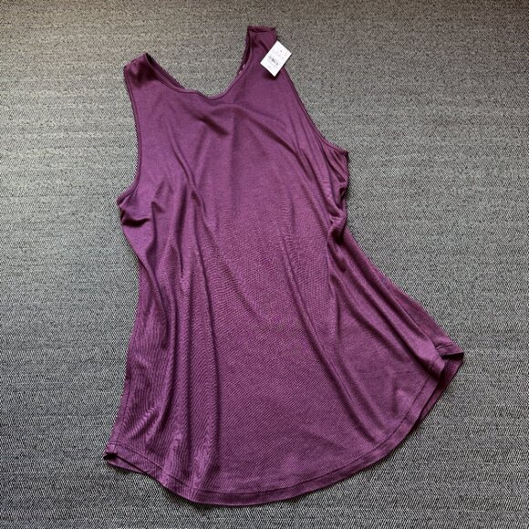 Plum Purple NWT Tank Top XS/S Yoga Workout Activewear - Picture 15 of 16